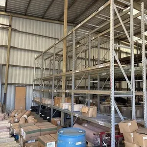 (4) Sections Keystone Pallet Racking
