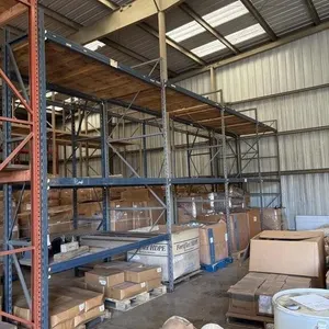 (4) Sections Sturdi Built Pallet Racking
