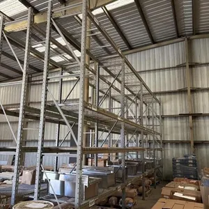 (4) Sections Keystone Pallet Racking