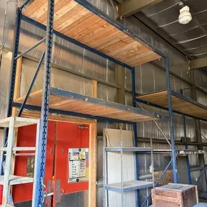 (4) Sections of Pallet Racking