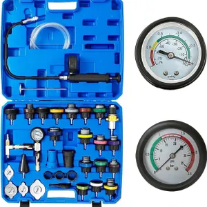 NEW $175 34Pcs Universal Radiator Pressure Tester