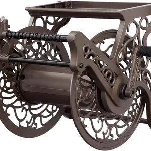 NEW $230 Decorative Wall Mount Garden Hose