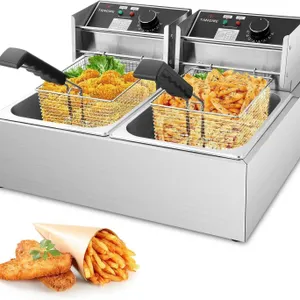 NEW $170 (20.7QT) Electric Deep Fryers