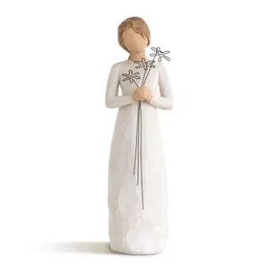 Willow Tree 9 Grateful Figurine Hand-Painted