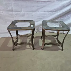 End Tables W/ Glass