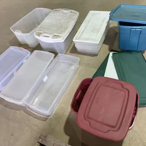 Assorted Underbed Tote Boxes