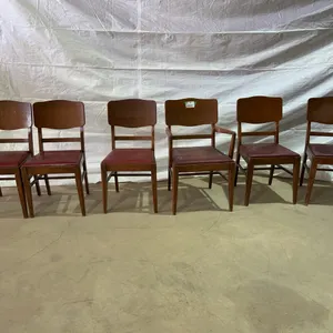 Mid Century Modern Oak Chairs