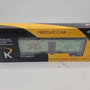 Vintage K-line century beer woodsided, reefer car. In original box