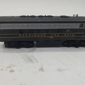 Vintage spectrum ho scale, Baltimore and Ohio railroad, number 251 diesel locomotive.