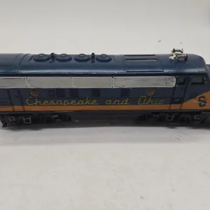 Vintage lionel chesapeake and ohio diesel locomotive