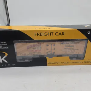 Vintage K line doggy, dinner woodsided reefer car in original box.