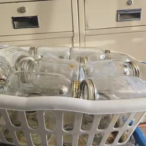 Assorted cannings jars