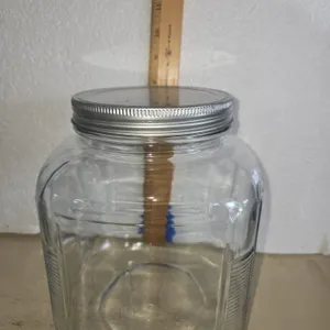 Vintage  hoosier cabinet style jar