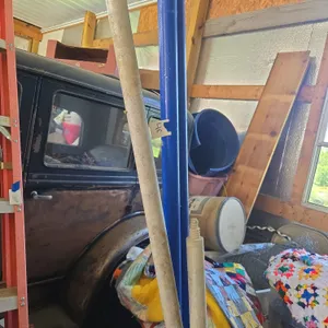 Three sections of six foot bull float handles