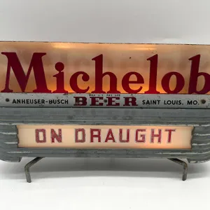 Michelob On Draught Lighted Beer Sign