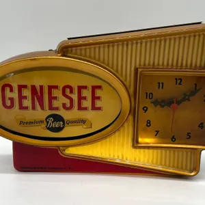 Genesee Beer Light-Up Clock Sign