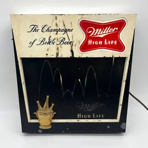 Miller High Life Light-Up Beer Sign