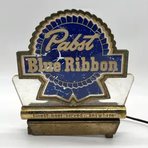 Vintage Pabst Blue Ribbon Lighted Sign