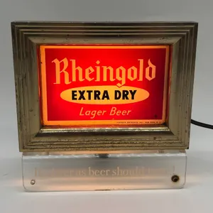 Rheingold Extra Dry Beer Lighted Sign