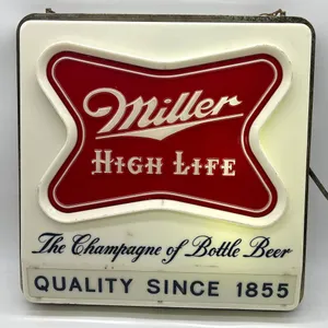 Miller High Life Vintage Lighted Sign