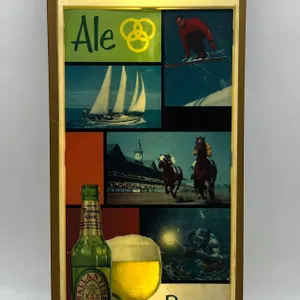 Ballantine Ale Vintage Lighted Sign