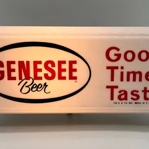 Genesee Beer Lighted Bar Sign