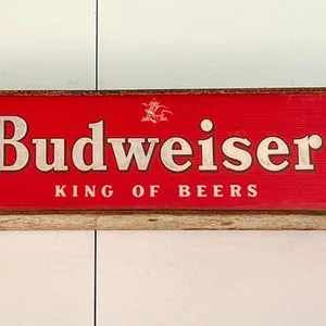 LARGE - Budweiser Ice Cold Lighted Sign
