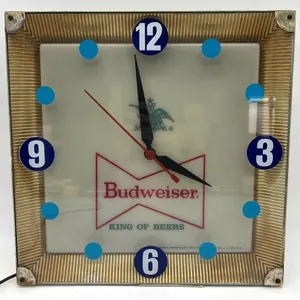 Vintage Budweiser Advertising Wall Clock