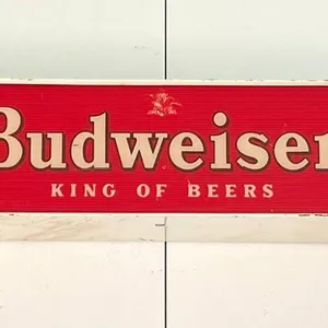 LARGE - Budweiser Ice Cold Lighted Sign