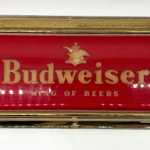 Budweiser King of Beers Lighted Sign