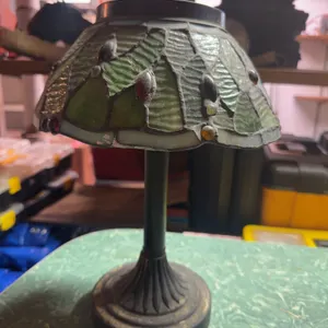 Leaded Stained Glass Table Lamp