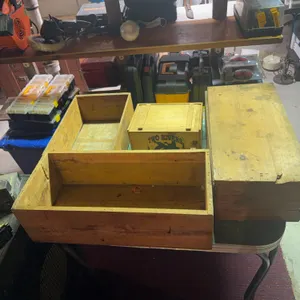 Vintage Wooden Storage & Shipping Boxes