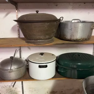 Vintage Cast Iron & Enamel Cookware