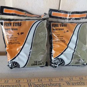 2 Packs Fine Turf Burnt Grass