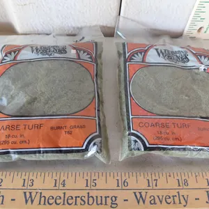 2 Packs Woodland Scenics Coarse Turf Burnt Grass