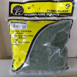 New Woodland Scenics Medium Green Clump Foliage