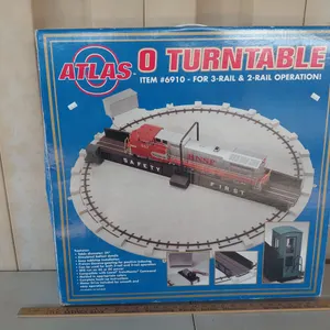 Atlas O Turntable For 3 Rail & 2 Rail Operation 24" In Box