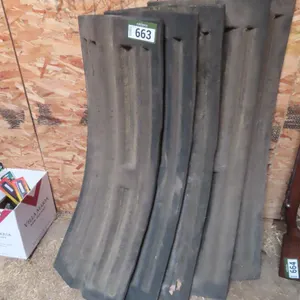 Lot - (5) 45" x 48" Rubber Curb Mats *Located at Spruce Grove location.