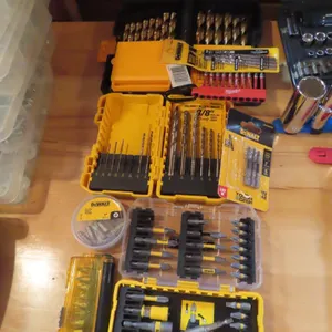 Lot - Assorted DeWalt Drill Bits and Screw Bit Sets *Located at Spruce Grove location.