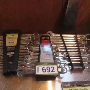 Lot - (3) Combination Wrench Sets *Located at Spruce Grove location.