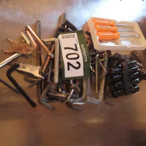 Lot - Allen Keys, Screw Bits *Located at Spruce Grove location.