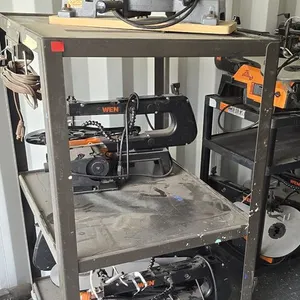 Cart with Woodshop Tools