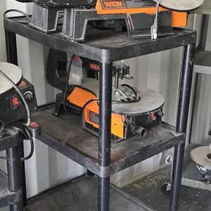 Cart with (3) WEN Scroll Saws
