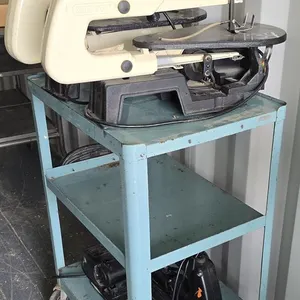 Cart with (3) Scroll Saws