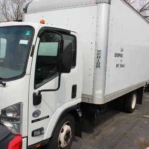 2015 Isuzu NQR Cab Over Engine Box Truck (Parts Only)
