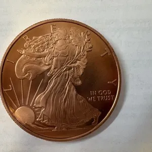 (20) US of America Liberty 1 Ounce Copper Coins