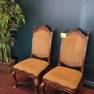 Upholstered wood frame chairs