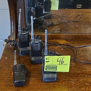 Ansoko walkie-talkies with 3 bases 4+