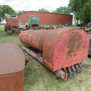 Antique 5 Valve Truck Fuel Tank
