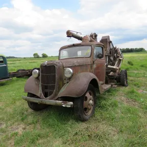 1936 Ford Truck with Corn Sheller